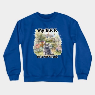 My British Shorthair cat Crewneck Sweatshirt